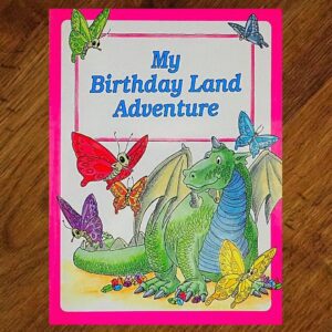 My Birthday Land Adventure Picture Story Book EUC
