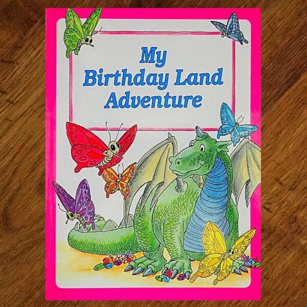 My Birthday Land Adventure Picture Story Book EUC