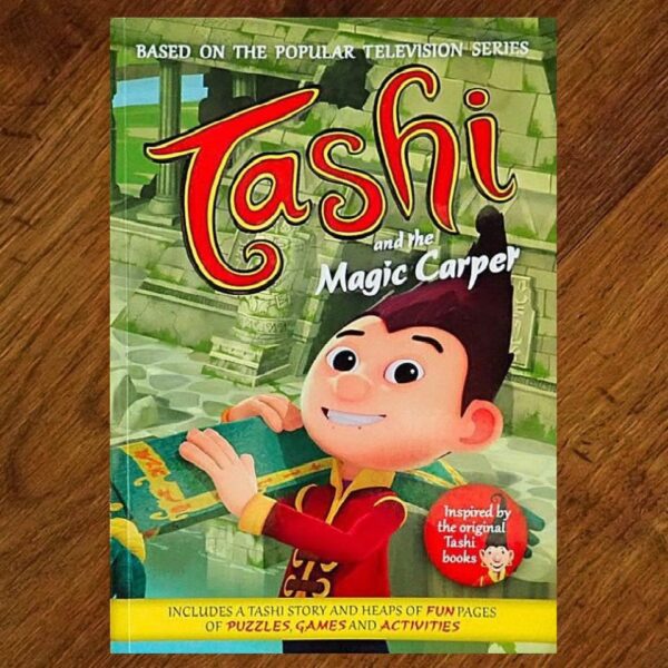 Tashi and the Magic Carpet: Activity & Answer Book EUC