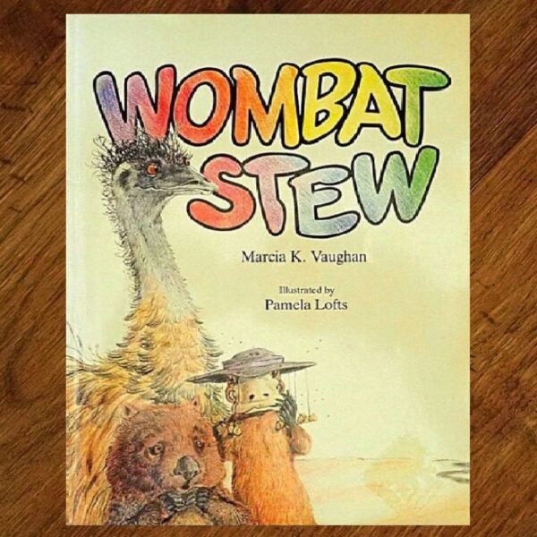 Wombat Stew (Marcia K. Vaughan) Picture Story Book EUC