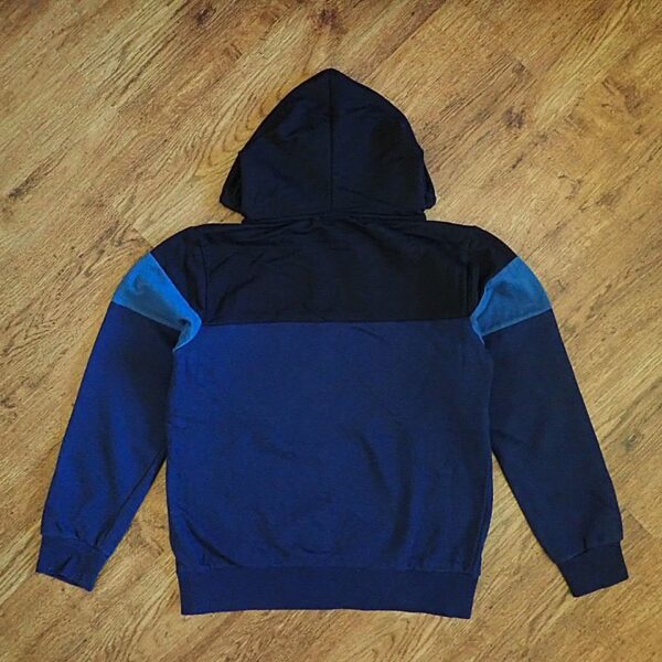 Size 14 Brilliant Basics Blue & Black Hoodie NWOT - Image 2