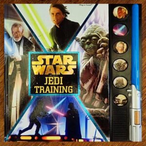 Star Wars: Jedi Training Lightsaber Book EUC