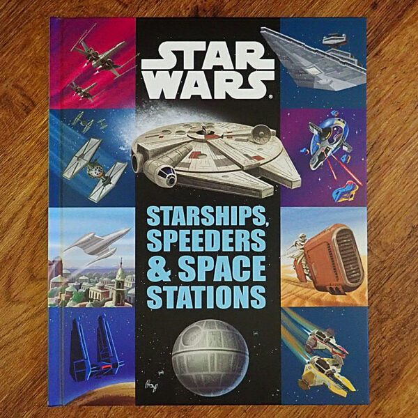 Star Wars: Starships Speeders & Space Stations Reference Book NOS