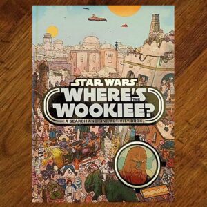 Star Wars: Where's the Wookiee? Search & Find Activity Book NOS