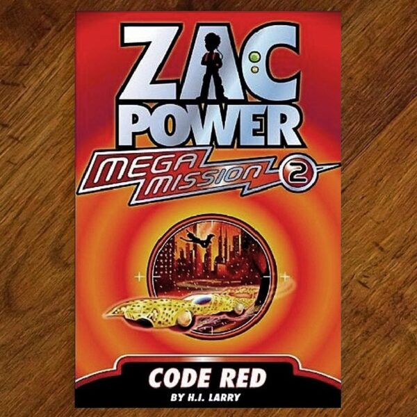 Zac Power Mega Mission: #2 Code Red Chapter Book EUC