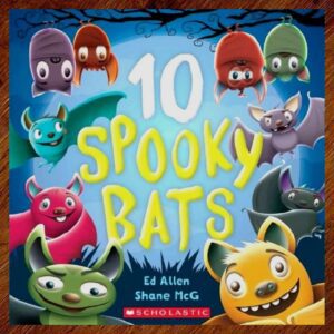 10 Spooky Bats: Counting Picture Book (Ed Allen) EUC