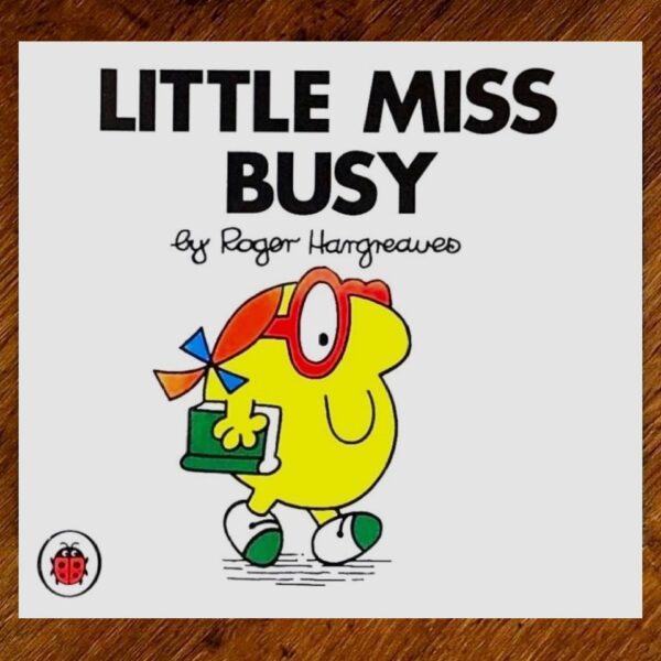 Little Miss Busy (Roger Hargreaves) Picture Story Book EUC