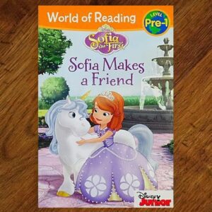 Disney Junior: Sofia Makes a Friend Levelled Reader EUC