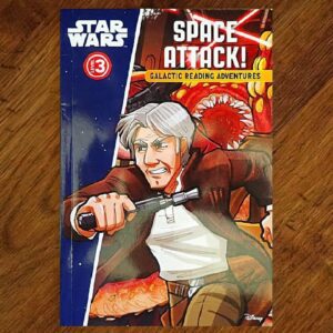 Disney Star Wars: Space Attack! Levelled Reader EUC
