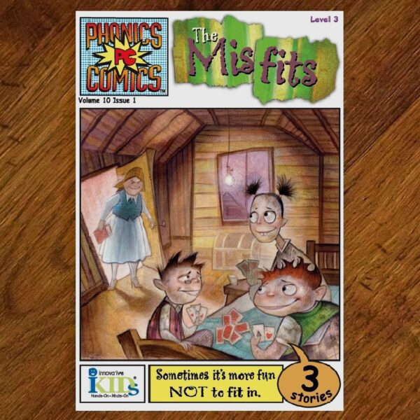 Phonics Comics: The Mis Fits Levelled Reader EUC