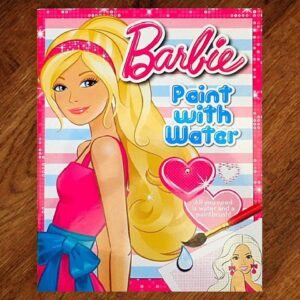 Five Mile Press: Barbie Paint with Water Activity Book NOS