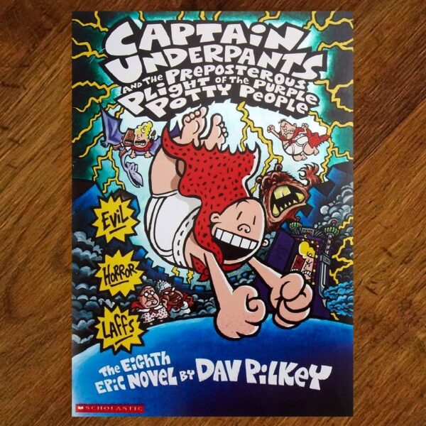 Captain Underpants and the Preposterous... (Dav Pilkey) EUC