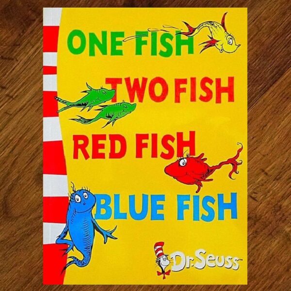 Dr Seuss: One Fish Two Fish Red Fish Blue Fish Picture Book NOS