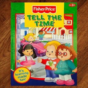 Fisher Price: Tell the Time Activity & Sticker Book NOS