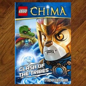 Lego Chima: Clash of the Tribes Story Activity Book EUC