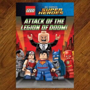 Lego DC Comics: Attack of the Legion of Doom! Chapter Book EUC