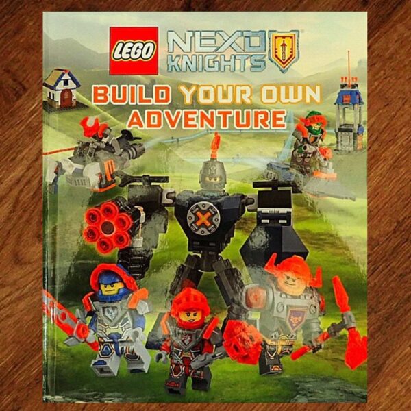 Lego Nexo Knights: Build Your Own Adventure (Book Only) EUC