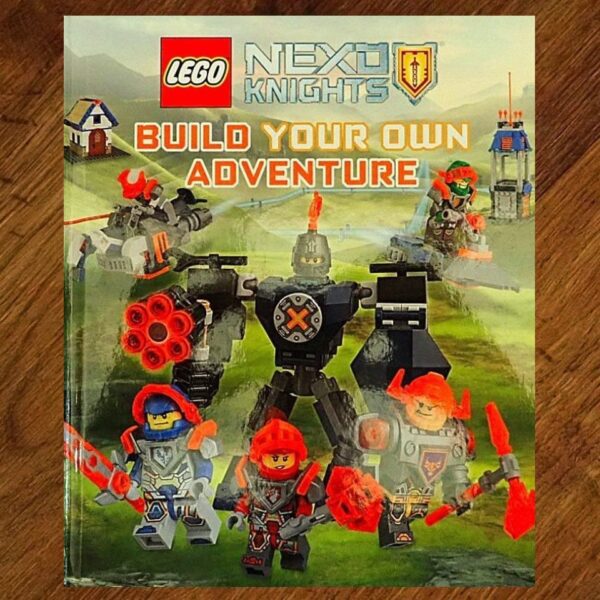 Lego Nexo Knights: Build Your Own Adventure (Book Only) EUC