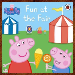Peppa Pig: Fun at the Fair Flip-Over Picture Story Book EUC