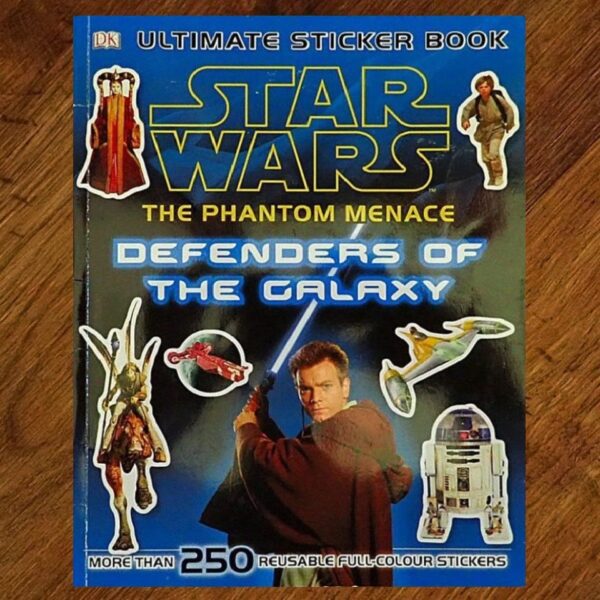 Star Wars: The Defenders of The Galaxy Sticker Book NOS