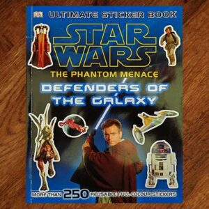Star Wars: The Defenders of The Galaxy Sticker Book NOS