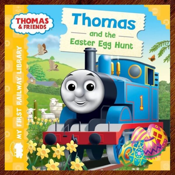 Thomas & Friends: Thomas and the Easter Egg Hunt Board Book EUC