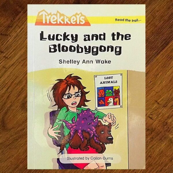 Trekkers Series: #15 Lucky and the Bloobygong Chapter Book EUC