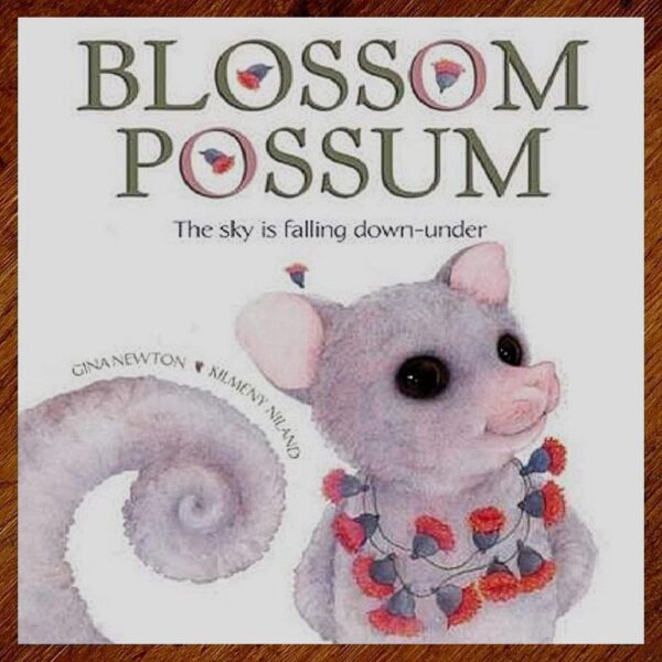 Blossom Possum: The Sky is Falling Down-Under Picture Book EUC