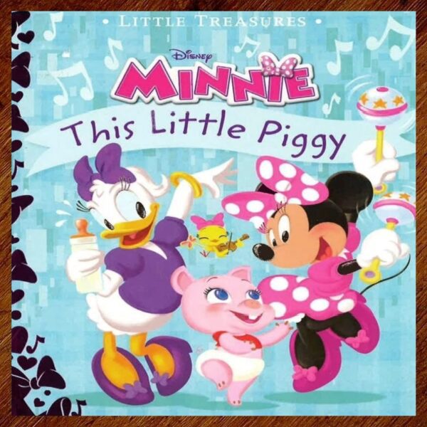 Disney Minnie: This Little Piggy Picture Story Book NOS