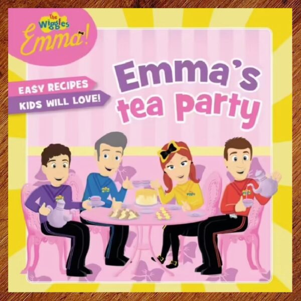 Bauer Books: The Wiggles - Emma's Tea Party Recipe Book EUC