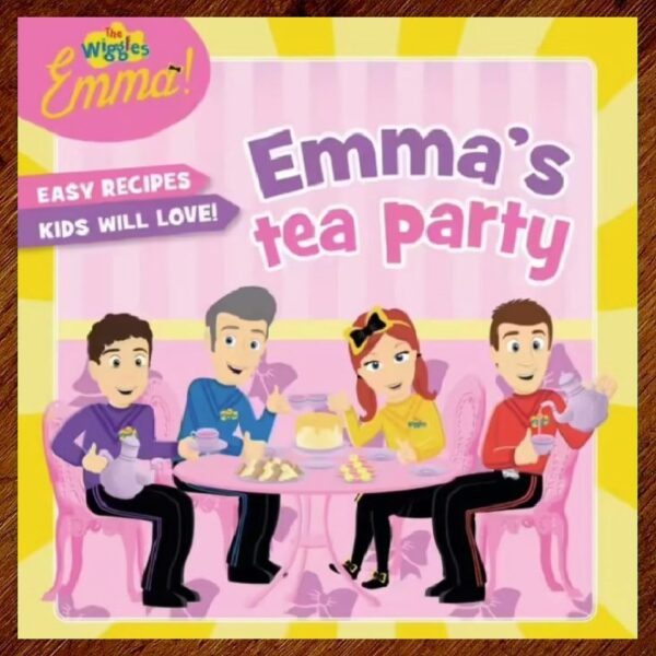 Bauer Books: The Wiggles - Emma's Tea Party Recipe Book EUC