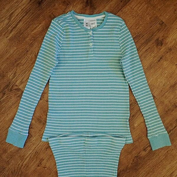 Size 12 Target Long Sleeve Thermal Pyjamas GUC