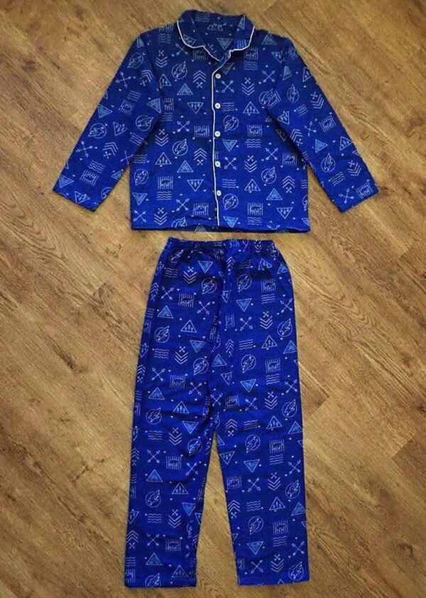 Size 12 Unbranded Long Sleeve Flannelette Pyjamas EUC - Image 2