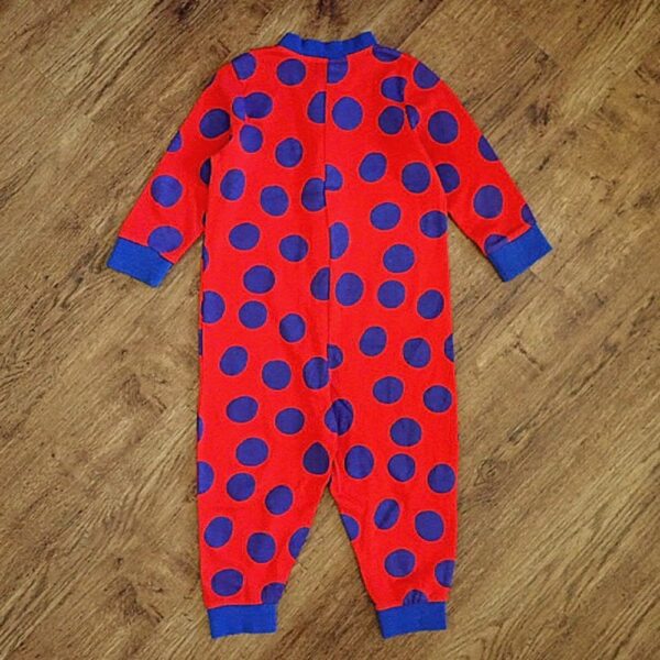 Size 3 Tilt Red & Blue Sleepsuit GUC - Image 3