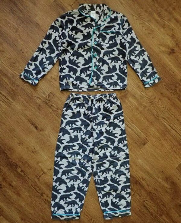 Size 8 Target 'Bear' Flannelette Pyjamas GUC - Image 2