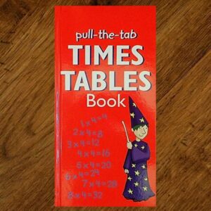 Anness Publishing: Pull-the-Tab Times Tables Book EUC
