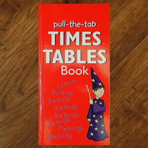 Anness Publishing: Pull-the-Tab Times Tables Book EUC