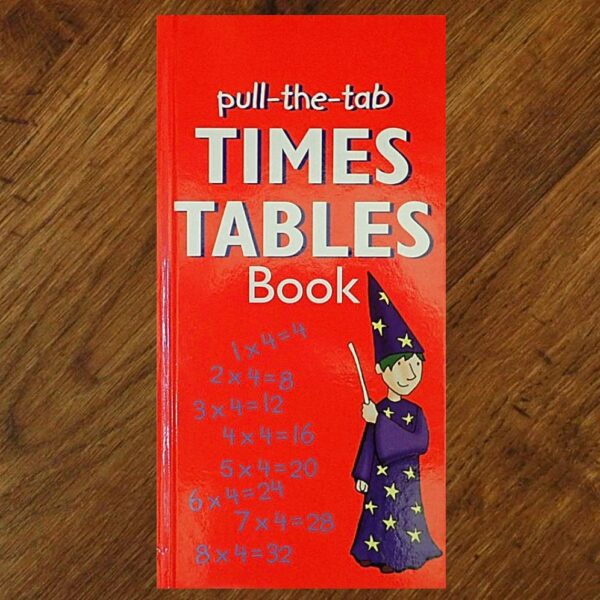 Anness Publishing: Pull-the-Tab Times Tables Book EUC