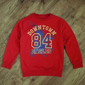 Size 12 Urban Supply Red 'Downtown Eagles' Windcheater NWOT