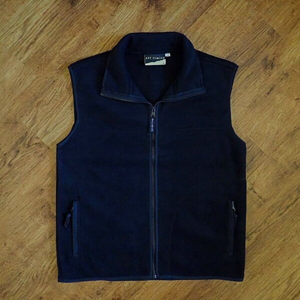 Size 12 Zip-Through Polar Fleece Vest by Off Limits EUC