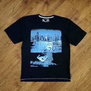 Size 14 Bad Boy Printed Black Tee EUC