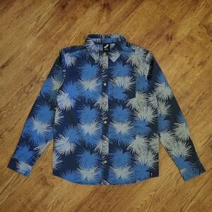 Size 14 Tilt Blue Long Sleeve Shirt EUC