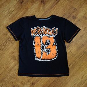 Size 14 Urban Supply Black 'Werewolves 13' Tee EUC