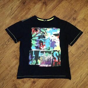 Size 14 Urban Supply 'Venice' Black Tee EUC
