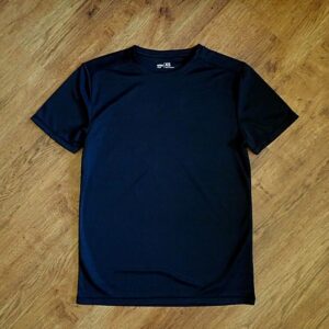 Size 14/XS Anko Active Black Sports Tee NWOT